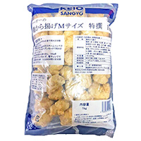鶏から揚げMサイズ 特撰 1kg 原体写真